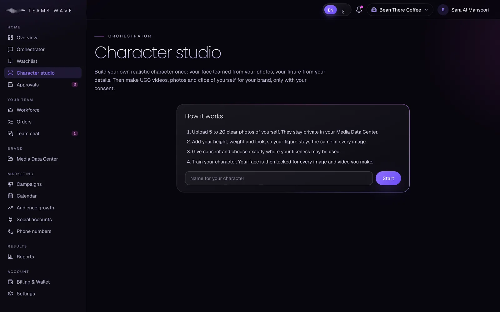 Character studio